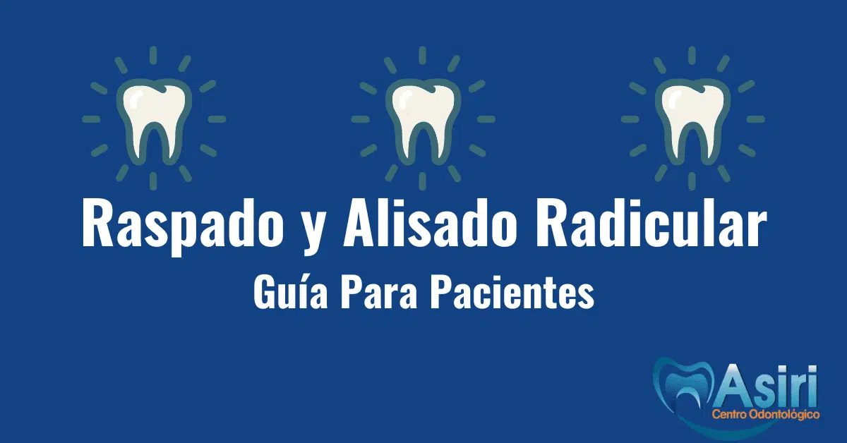 raspado y alisado radicular